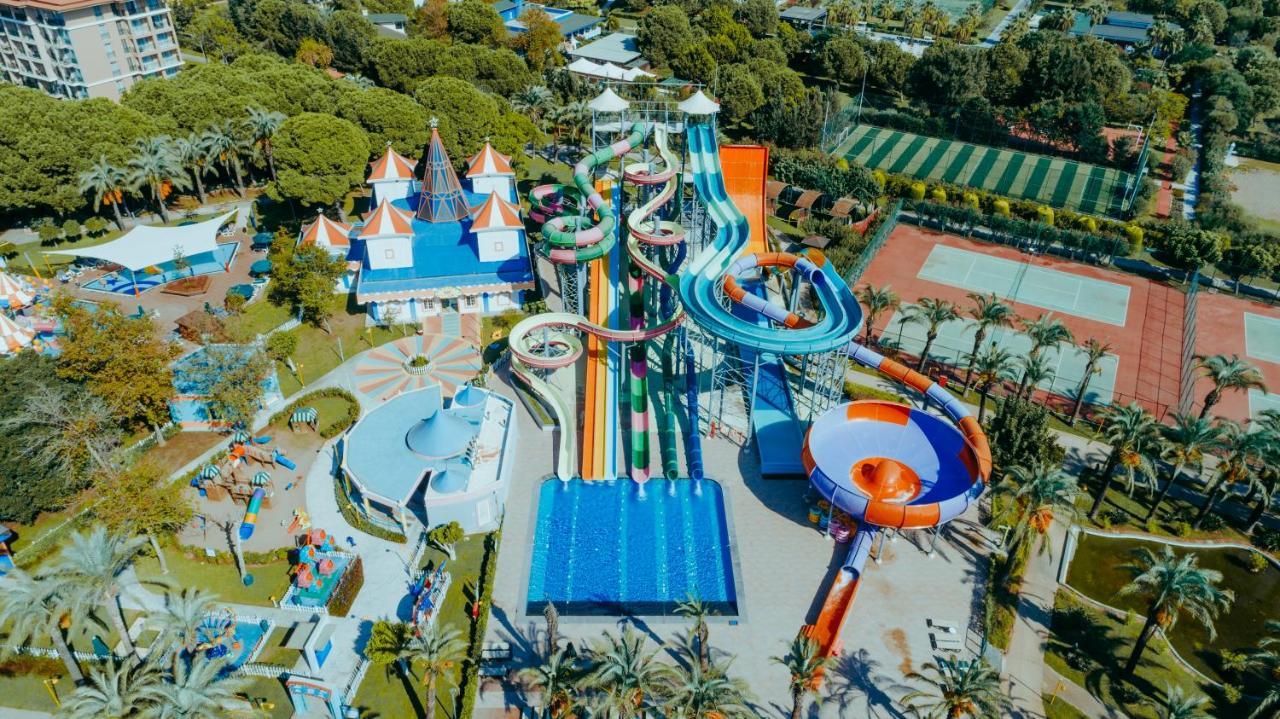 Ic Hotels Green Palace - Kids Concept Αττάλεια Εξωτερικό φωτογραφία Aerial view of Splash Island